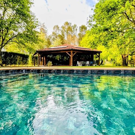 L Estanguet Maison Octogonale En Foret Rion-Des-Landes المظهر الخارجي الصورة