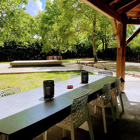 L Estanguet Maison Octogonale En Foret Rion-Des-Landes المظهر الخارجي الصورة