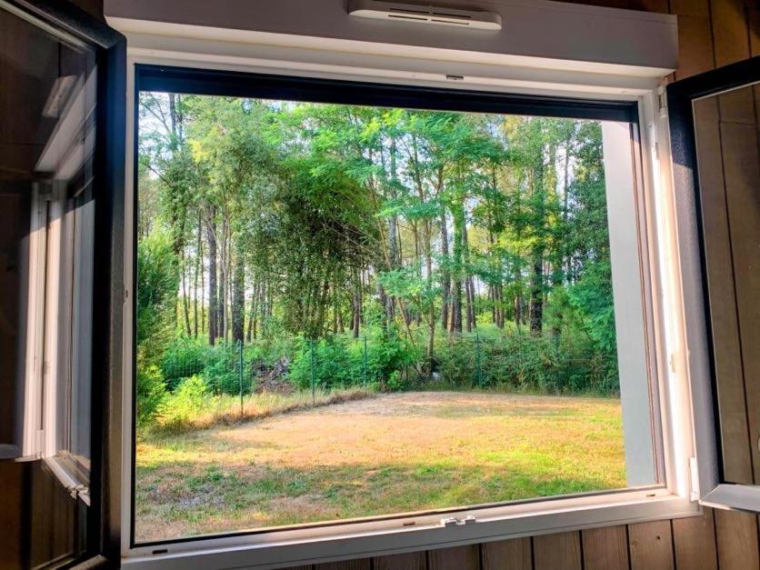 L Estanguet Maison Octogonale En Foret Rion-Des-Landes المظهر الخارجي الصورة