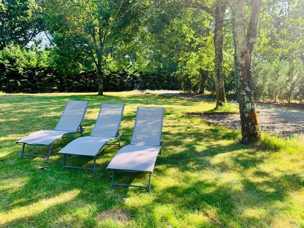 L Estanguet Maison Octogonale En Foret Rion-Des-Landes المظهر الخارجي الصورة
