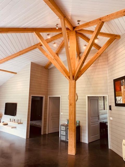 L Estanguet Maison Octogonale En Foret Rion-Des-Landes المظهر الخارجي الصورة
