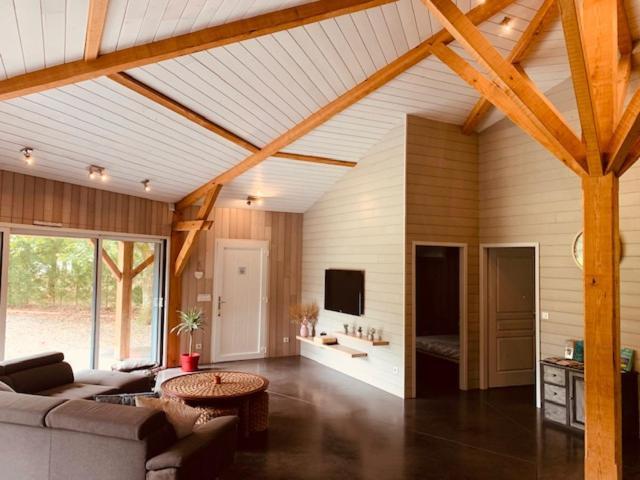 L Estanguet Maison Octogonale En Foret Rion-Des-Landes المظهر الخارجي الصورة