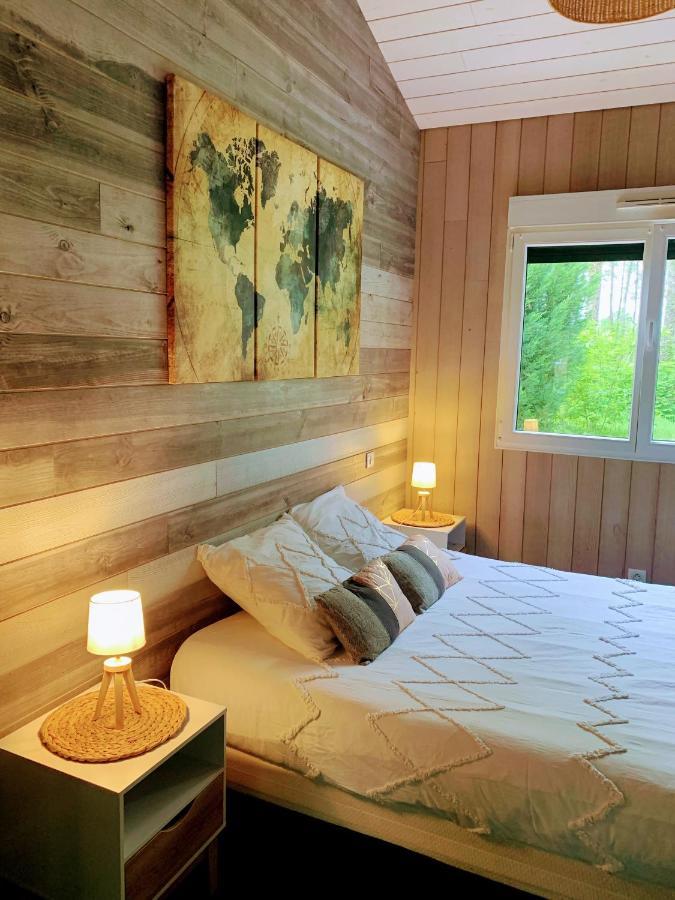 L Estanguet Maison Octogonale En Foret Rion-Des-Landes المظهر الخارجي الصورة